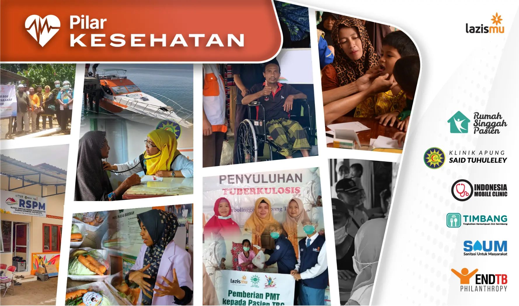 Pilar Kesehatan - Sehat Bersama Lazismu, Sehat untuk Negeri