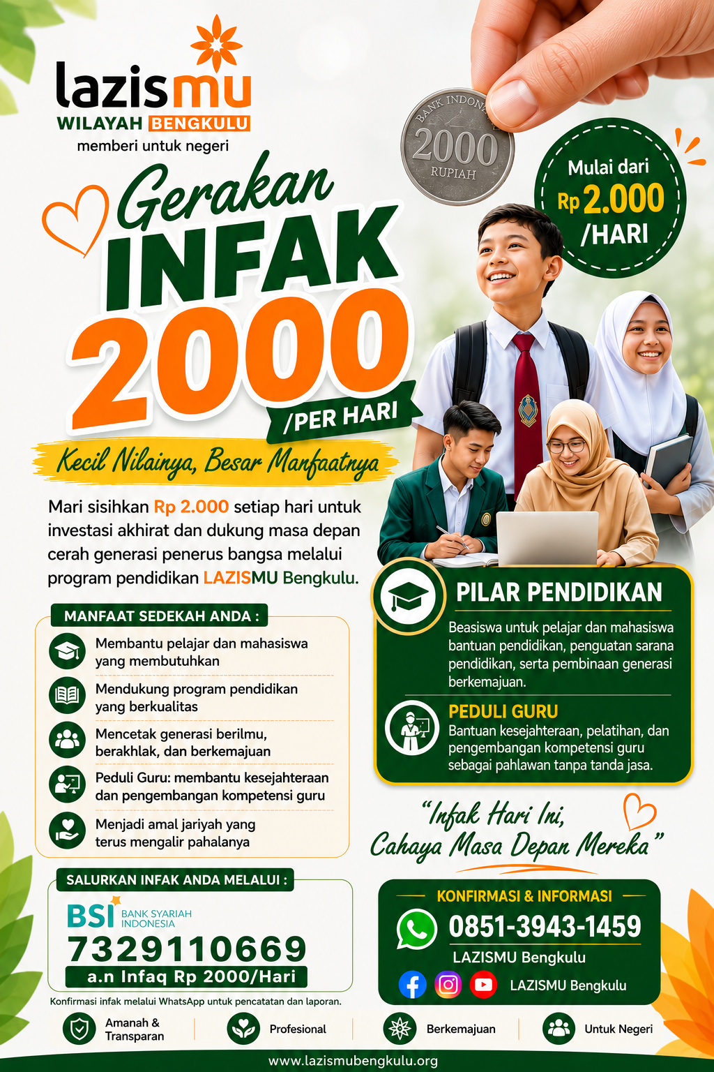 Gerakan Infak Rp. 2000/hari